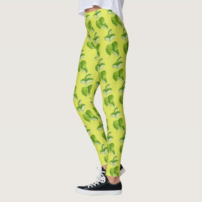 Formulaires en vert sur Leggings (Gauche)