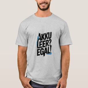 Formule E-Bike T-shirt - Akku Leer"