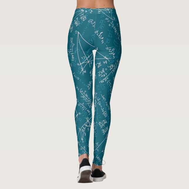 formules mathématiques leggings (Dos)