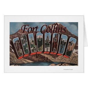 Fort Collins, le Colorado - grandes scènes de
