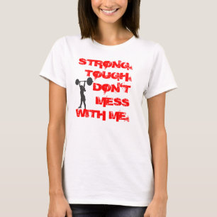 Fort. Dur. Ne salissez pas avec moi. sweat -