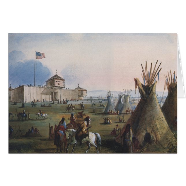 Fort Laramie, Fort Sublette, Fort William, Miller (Devant horizontal)
