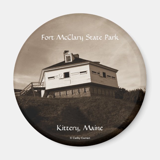Fort McClary State Park Magnet (Devant)
