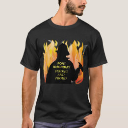 Fort McMurray fort et fier - le T-shirt des hommes