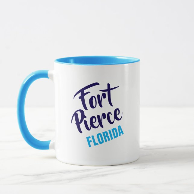 Fort Pierce Florida Coffee Mug (Gauche)