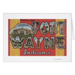 Fort Wayne, Indiana - grandes scènes de lettre