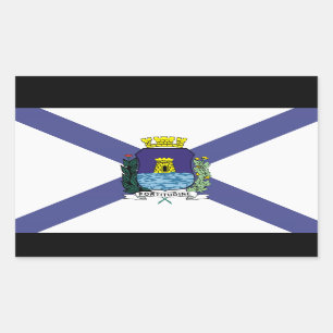 Fortaleza, autocollants brésiliens de drapeau de