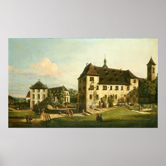 Forteresse - Bernardo Bellotto Fine Art Affiche (Devant)