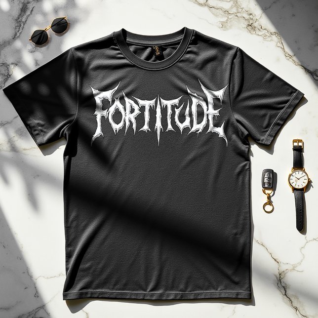 Fortitude - T-shirt Inspirationnel 2025 (Créateur téléchargé)
