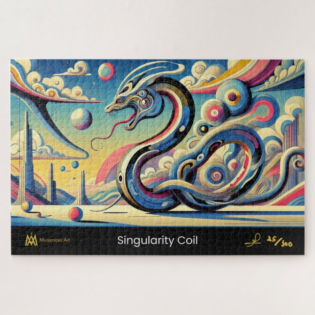 Fortune Jigsaw puzzle No.25 | AI Art by Muramasa (Horizontal)