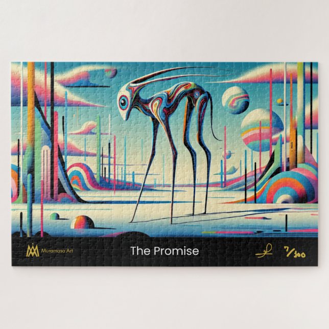Fortune Jigsaw puzzle No.7 | AI Art by Muramasa (Horizontal)