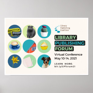 Forum des éditions de la bibliothèque 2021 Affiche