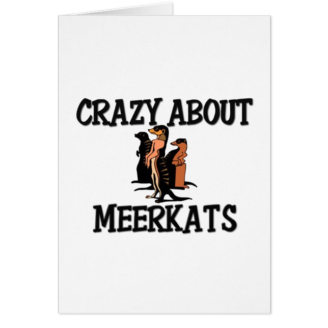 Fou au sujet de Meerkats (Devant)