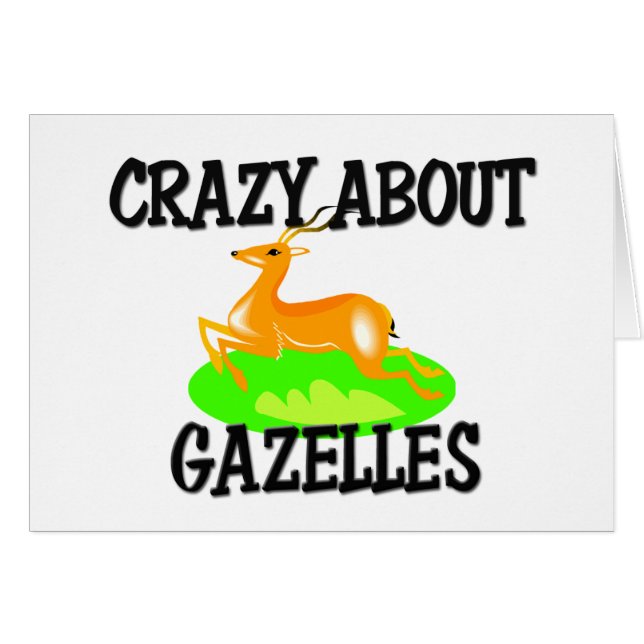Fou au sujet des gazelles (Devant horizontal)