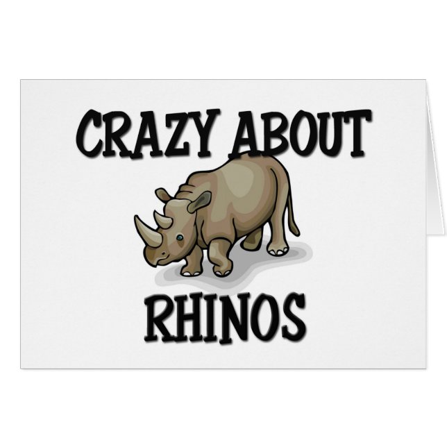 Fou au sujet des rhinocéros (Devant horizontal)