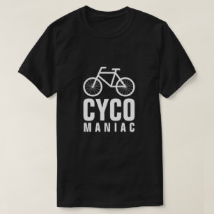 Fou de Cyco - T-shirt drôle de bicyclette pour le