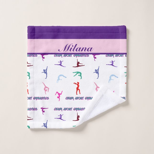 Fou de la gymnastique (Gant de toilette)