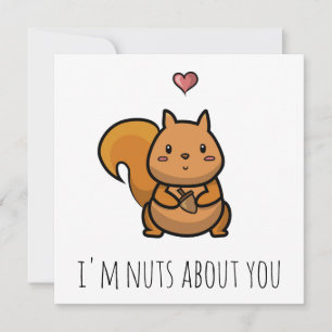 Fou de toi carte de la Saint-Valentin
