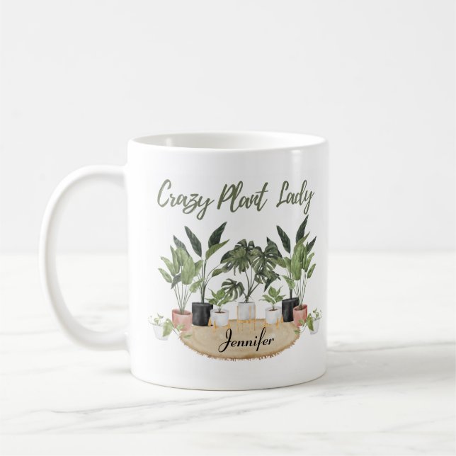 Fou Plante Lady Coffee Mug (Gauche)