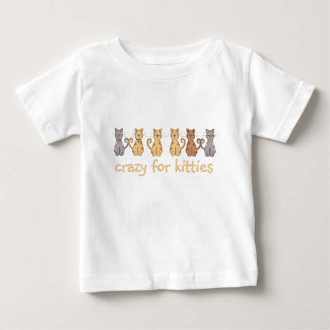 Fou pour des T-shirts et des cadeaux de minous (Devant)