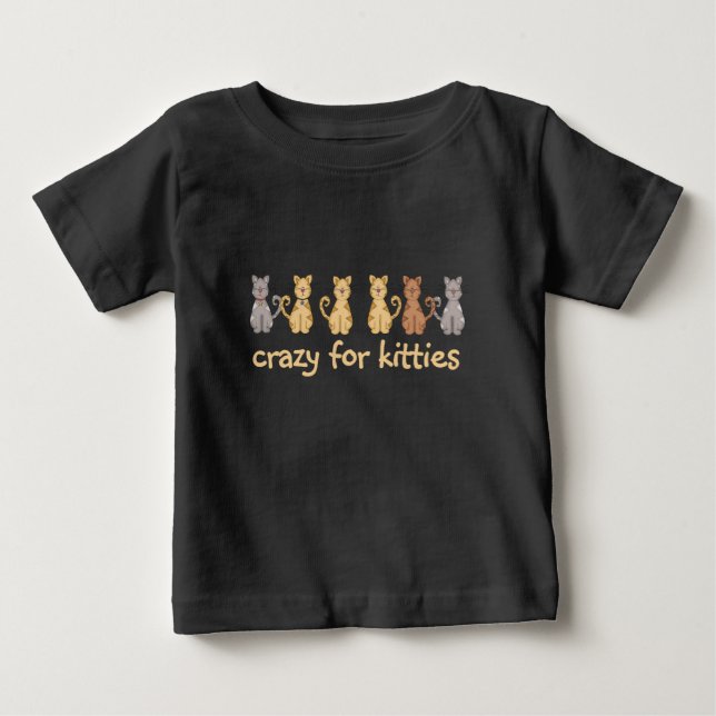 Fou pour des T-shirts et des cadeaux de minous (Devant)