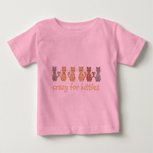 Fou pour des T-shirts et des cadeaux de minous (Devant)