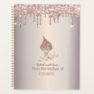Fouet Pailleté Rose Gold Gouttes de Paillettes Bou