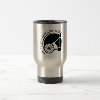 Fouets et roues occidentaux de tasse de voyage