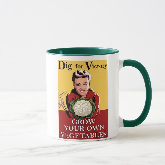 Fouille vintage pour la tasse de cadeau de (Droite)