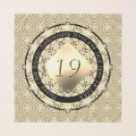Foulard 19e anniversaire Mariage bronze léger<br><div class="desc">Ok,  elle adore les mandalas et les designs audacieux et c'est ton 19e anniversaire de mariage ? Alors vous avez trouvé le foulard parfait pour votre amour exclusivement dans mon magasin à Zazzle!</div>