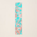 Foulard Artsy Moderne Été Corail Orange Aqua Abstrait<br><div class="desc">Artsy, moderne et tendance corail d'été orange et néon aqua bleu turquoise peinture abstraite daubs art contemporain motif. ***REMARQUE IMPORTANTE DE CONCEPTION : Pour toute demande de conception personnalisée, comme les demandes de produit assorties, les changements de couleur, les changements de placement ou toute autre demande de modification, veuillez cliquer...</div>
