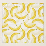 Foulard Bananes<br><div class="desc">Aquarelle motif avec bananes.</div>
