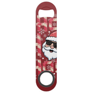 Foulard bandana rouge de Noël Cool Retro Santa
