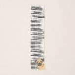 Foulard Beau Carlin noir blanc<br><div class="desc">Design noir blanc Carlin. Vous êtes invités à visiter mon magasin pour des produits plus beaux.</div>