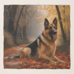 Foulard Berger allemand en automne Feuilles automne Inspir<br><div class="desc">Découvrez l'essence de l'automne grâce à notre collection de design charmant pour chiens d'automne. Célébrez la beauté de la saison en vous délectant de la chaleur douillette de nos modèles délicieux. Notre collection capture l'esprit ludique des chiens qui frolent dans des feuilles d'automne colorées, nous rappelant la joie que nos...</div>