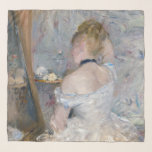 Foulard Berthe Morisot - Femme à sa Toilette<br><div class="desc">Femme à la Toilette / Dame à la Toilette / Jeune femme au miroir / Femme à sa toilette - Berthe Morisot,  1880</div>