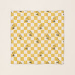 Foulard cacahuètes | Drapeau À damiers bois<br><div class="desc">Découvrez ce design amusant de cacahuètes avec Woodstock.</div>