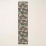 Foulard Camouflage Woodland Camo Militaire Kaki Tan Black<br><div class="desc">Si vous aimez les imprimés de camo,  vous aimerez ce chiffon de camouflage de bois. Accentuez votre tenue dans le style!  Le motif de camouflage comprend les couleurs du kaki vert,  tan,  marron et noir. Conçu par l'artiste ©Susan Coffey.</div>