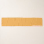 Foulard Cape Gooseberry yellow color name<br><div class="desc">Le Cap Gooseberry,  également connu sous le nom de Physalis,  est un plante de la famille de la nuit,  dont les baies poussent à l'intérieur d'un calyx de papeterie protectrice. Ici,  la couleur jaune chaud distinctif de la baie donne son nom à l'une des nuances signature de Nomencolors.</div>