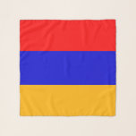 Foulard Carré Scarf avec drapeau d'Arménie<br><div class="desc">Ajoutez une touche de fierté arménienne à votre garde-robe avec notre foulard carré exclusif avec le drapeau de l'Arménie ! Conçu avec une attention minutieuse aux détails, ce foulard n’est pas seulement un accessoire élégant, c’est une célébration du riche patrimoine et de l’identité culturelle de l’Arménie. Le design vibrant affiche...</div>