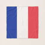 Foulard Carré Scarf avec drapeau de la France<br><div class="desc">Ajoutez une touche d'élégance à votre garde-robe avec notre écharpe carré exclusive avec le drapeau de la France ! Conçu avec une attention minutieuse aux détails, ce foulard est plus qu’un accessoire élégant, c’est une célébration de la culture et du patrimoine français. Le design dynamique affiche en évidence le drapeau...</div>