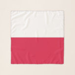 Foulard Carré Scarf avec le drapeau de la Pologne<br><div class="desc">Ajoutez une touche de fierté polonaise à votre garde-robe avec notre foulard carré exclusif avec le drapeau de la Pologne ! Conçu avec une attention minutieuse aux détails, ce foulard carré n’est pas seulement un accessoire à la mode, c’est une célébration du patrimoine et de la culture polonais. L'élégant design...</div>