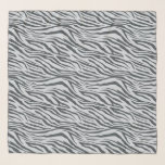 Foulard Chic noir Pastel bleu zèbre motif<br><div class="desc">Écran chic en mousseline avec un motif zèbre noir et pastel. Design élégant et tendance. Conçu exclusivement pour vous par Happy Dolphin Studio. Si vous avez besoin d'aide ou de produits correspondants,  veuillez nous contacter à happydolphinstudio@outlook.com .</div>