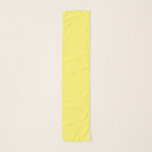 Foulard Chiffon Scarf<br><div class="desc">Cette écharpe en mousseline est présentée dans une belle couleur solide de jaune avec un contour de fil blanc. Customisez cet article et choisissez la couleur de fil que vous voulez ou achetez telle quelle.</div>