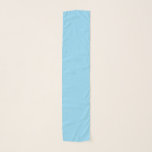 Foulard Chiffon Scarf<br><div class="desc">Cette écharpe en mousseline est présentée dans une belle couleur solide de bleu bébé avec une bordure blanche en fil. Customisez cet objet ou achetez tel quel.</div>