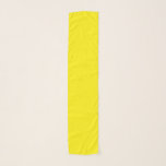 Foulard Chiffon Scarf<br><div class="desc">Cette écharpe en mousseline est présentée dans une belle couleur solide de jaune vif avec une bordure blanche en fil. Customisez cet article et choisissez la couleur de fil que vous voulez ou achetez telle quelle.</div>