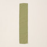 Foulard Chiffon Scarf<br><div class="desc">Cette écharpe en mousseline est présentée dans une belle couleur solide d'olive avec un fil gris foncé. Customisez cet objet ou achetez tel quel.</div>