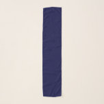Foulard Chiffon Scarf<br><div class="desc">Cette écharpe en mousseline est présentée dans une belle couleur solide de bleu marine avec un fil blanc. Customisez cet objet ou achetez tel quel.</div>