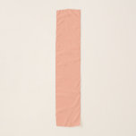 Foulard Chiffon Scarf<br><div class="desc">Cette écharpe en mousseline est présentée dans une belle couleur solide de pêche avec un fil blanc bordé. Customisez cet objet ou achetez tel quel.</div>