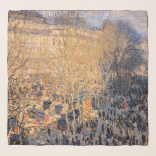Foulard Claude Monet - Boulevard des Capucines à Paris